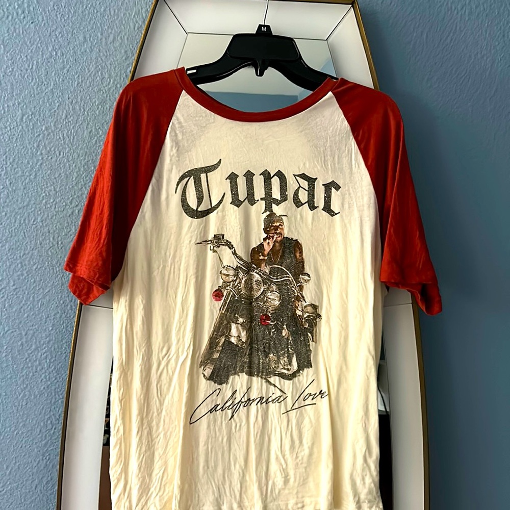 Urban Outfitters Tupac henley tee